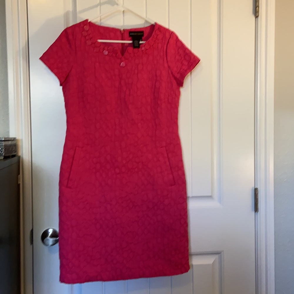 Dana Buchman Dress Hot Pink sz 6